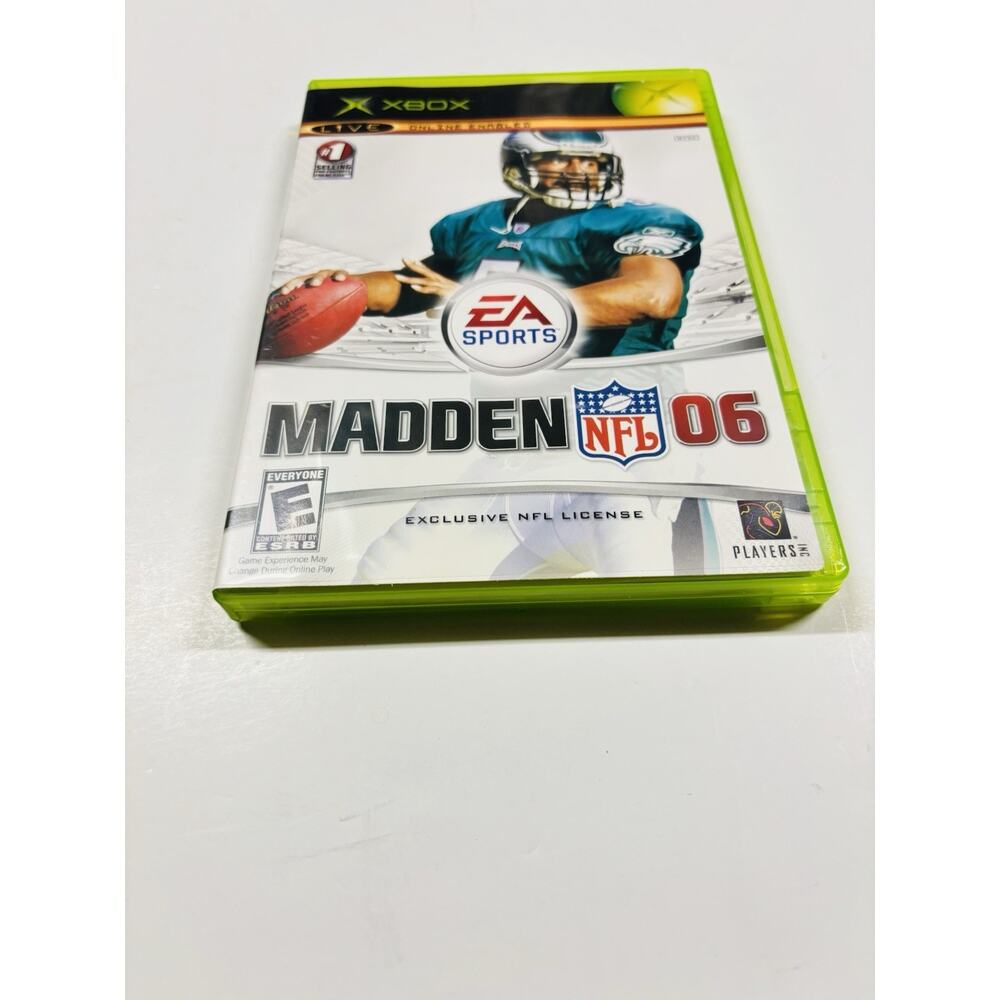 Madden NFL 06 (Microsoft Xbox, 2005) Complete w/ Manual Tested Works VG Cond - Picture 6 of 11